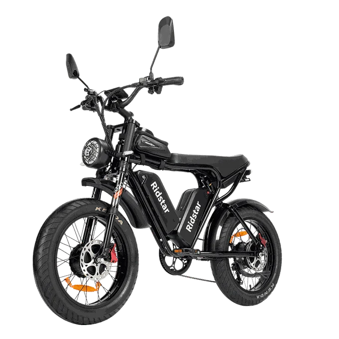 Ridstar electric bike for commuters with sleek design and ergonomic features.