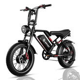 Revolt RV400 Electric Bike with 250W motor and fat tires for all-terrain stability.