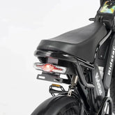 Ridstar electric bike rear view with sleek design and comfortable saddle.