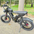 Ridstar electric bike with sleek black design on forest path.